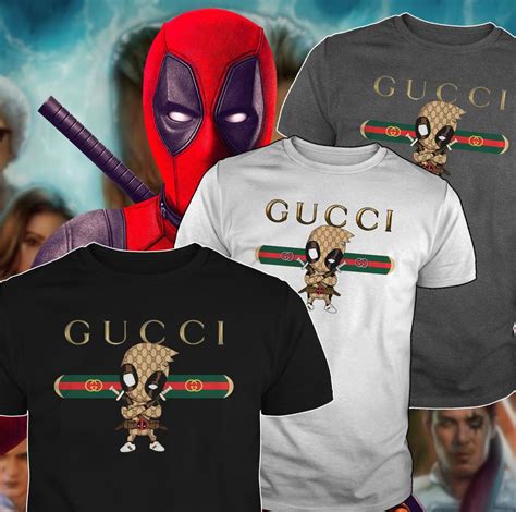 official deadpool gucci shirt hoodie sweater|Deadpool hat merch.